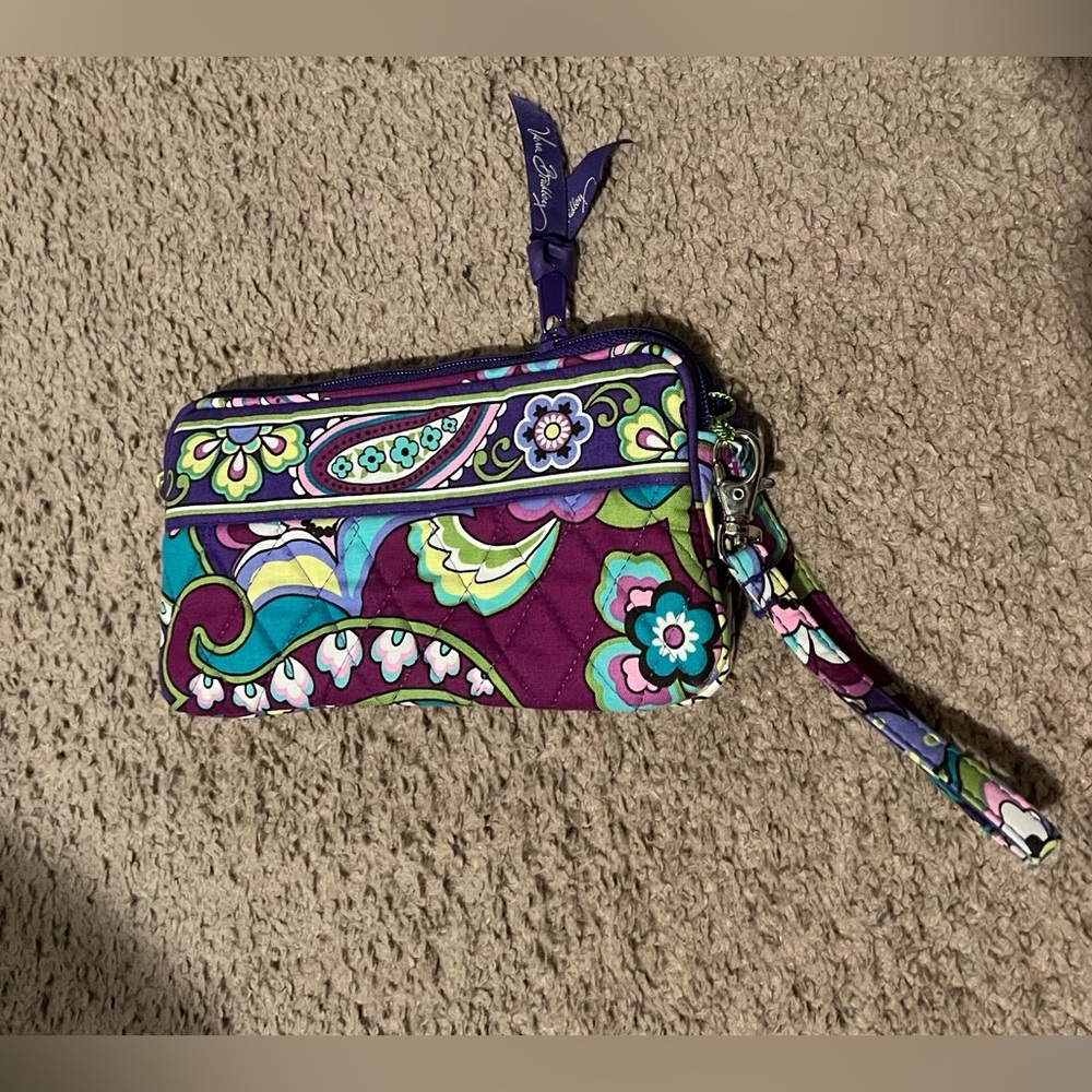 Vera Bradley wristlet in Heather style